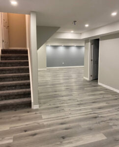 old house basement remodel