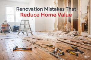Renovation Mistakes